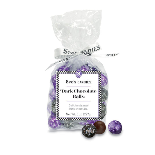 Dark Chocolate Halloween Balls