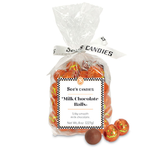 Milk Chocolate Halloween Balls