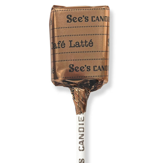 Cafe Latte Lollypop