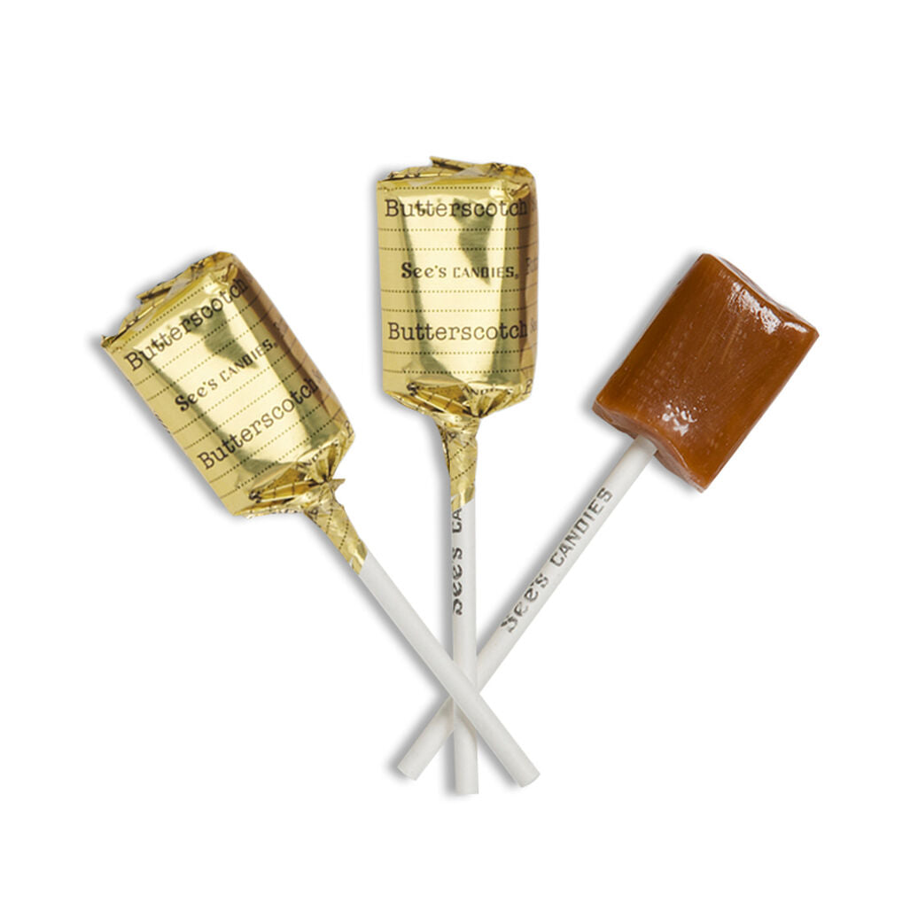 Butterscotch Lollypops