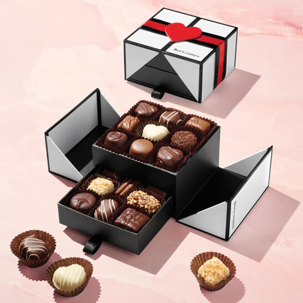 Valentine's Chocolate Treasures Box