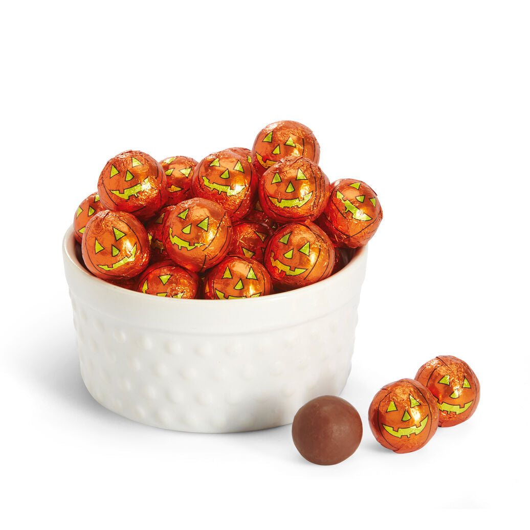 Milk Chocolate Pumpkin Foil Balls - See's Candies Manila