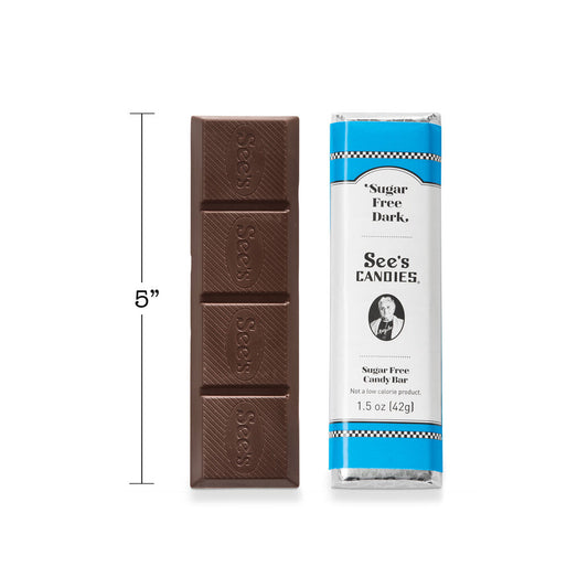 Sugar Free Dark Bar - See's Candies Manila