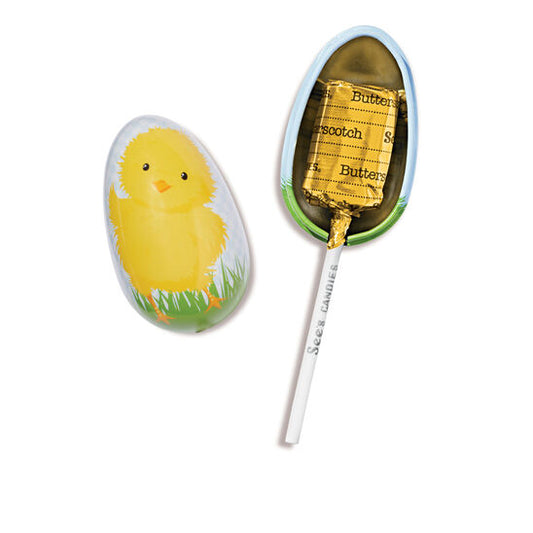 Spring Chick Lollypop Tin