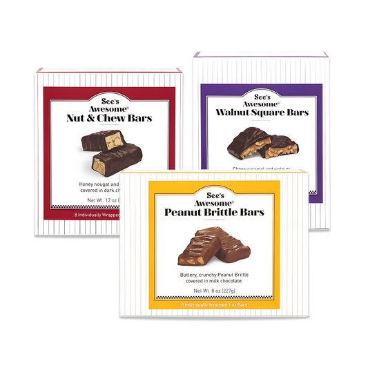 See’s Candies Awesome Bars Bundle Pack