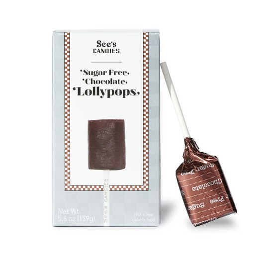 Sugar Free Chocolate Lollypops