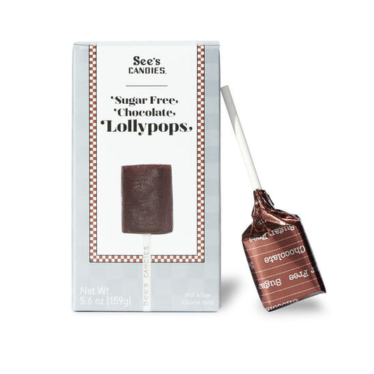 Sugar Free Chocolate Lollypops