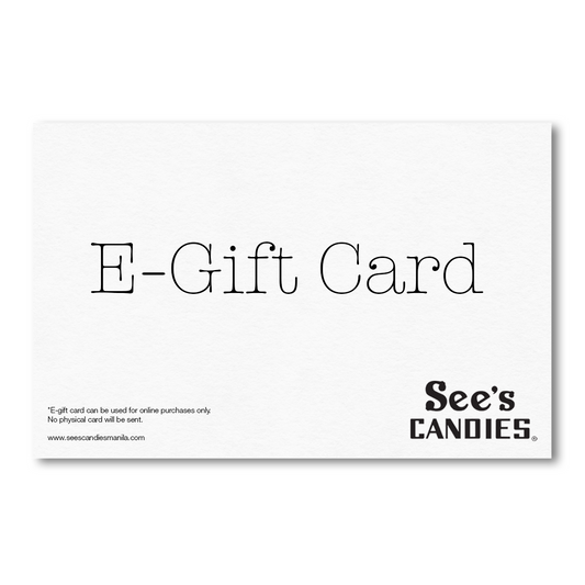 Gift Card - See's Candies Manila